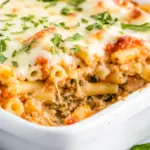 Homemade Easy Meatless Baked Ziti Recipe photo
