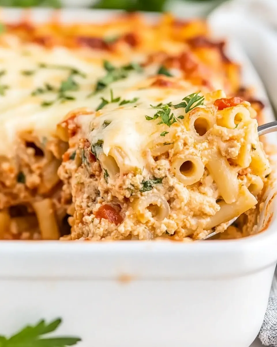 Delicious Easy Meatless Baked Ziti Recipe recipe image
