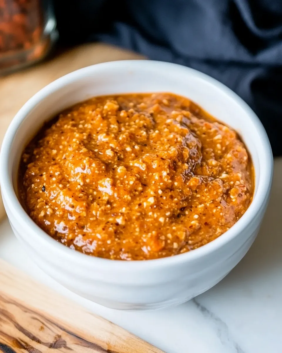 Homemade Easy Romesco Sauce Recipe For Steaks, Chicken, Fish photo