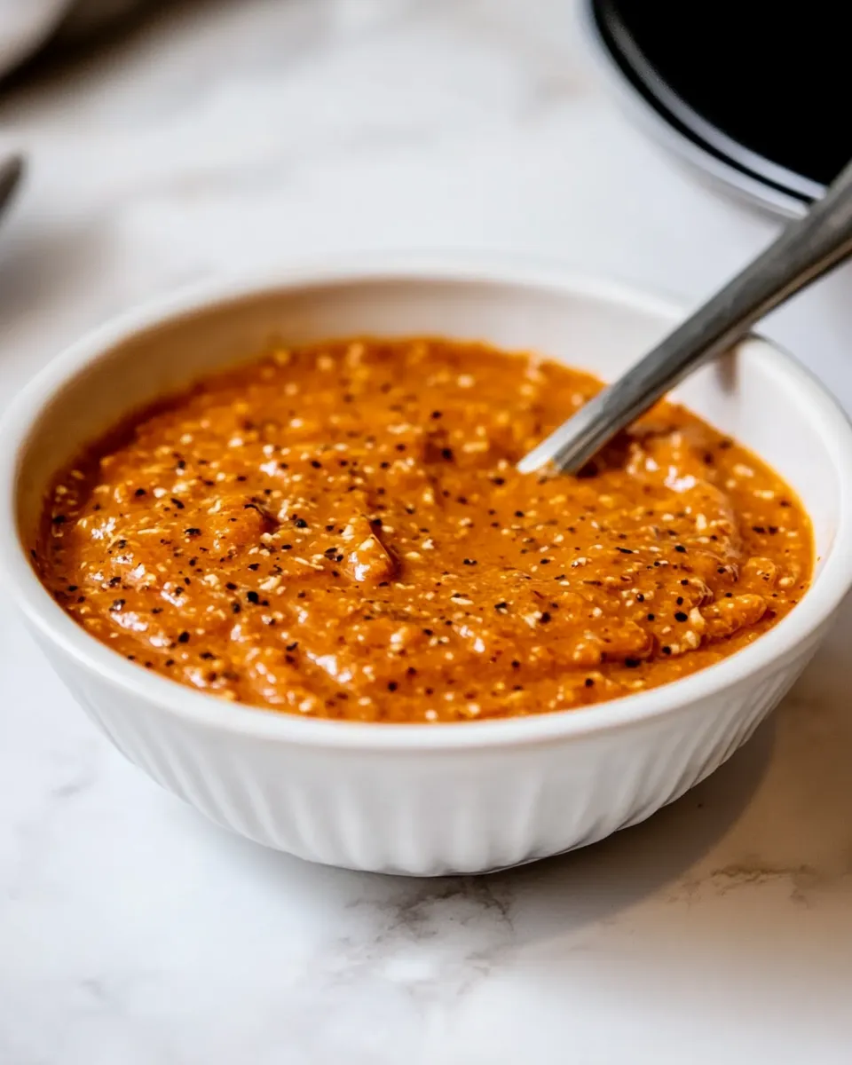 Classic Easy Romesco Sauce Recipe For Steaks, Chicken, Fish image