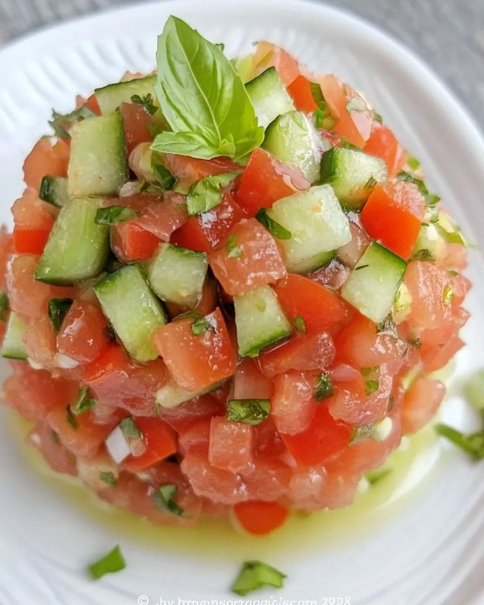 Quick Easy Salmon Tartare recipe image