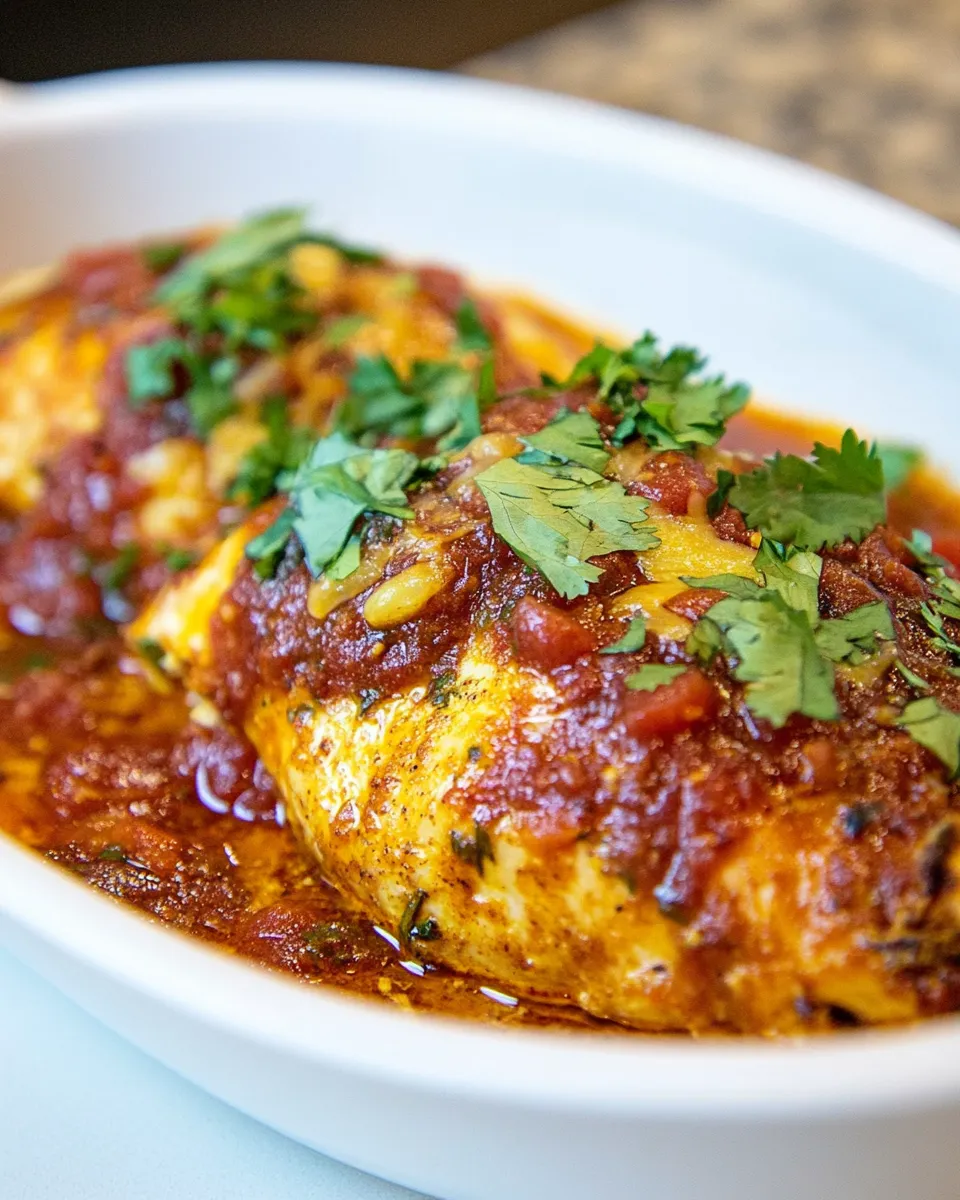 Homemade Easy Salsa Chicken photo