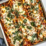 Homemade Easy Sheet Pan Lasagna photo