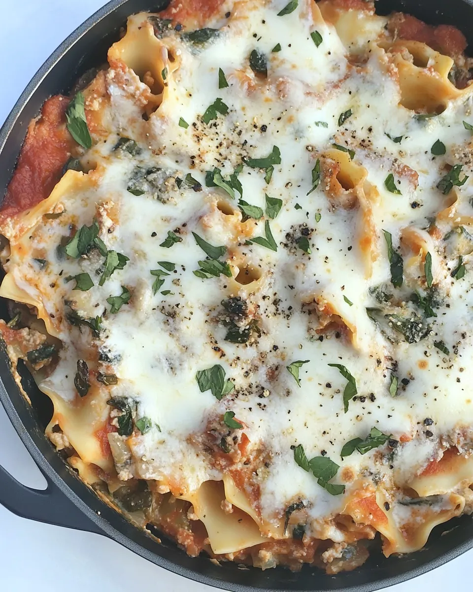 Delicious Easy Skillet Lasagna recipe photo