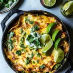Homemade Easy Skillet Mexican Lasagna. photo