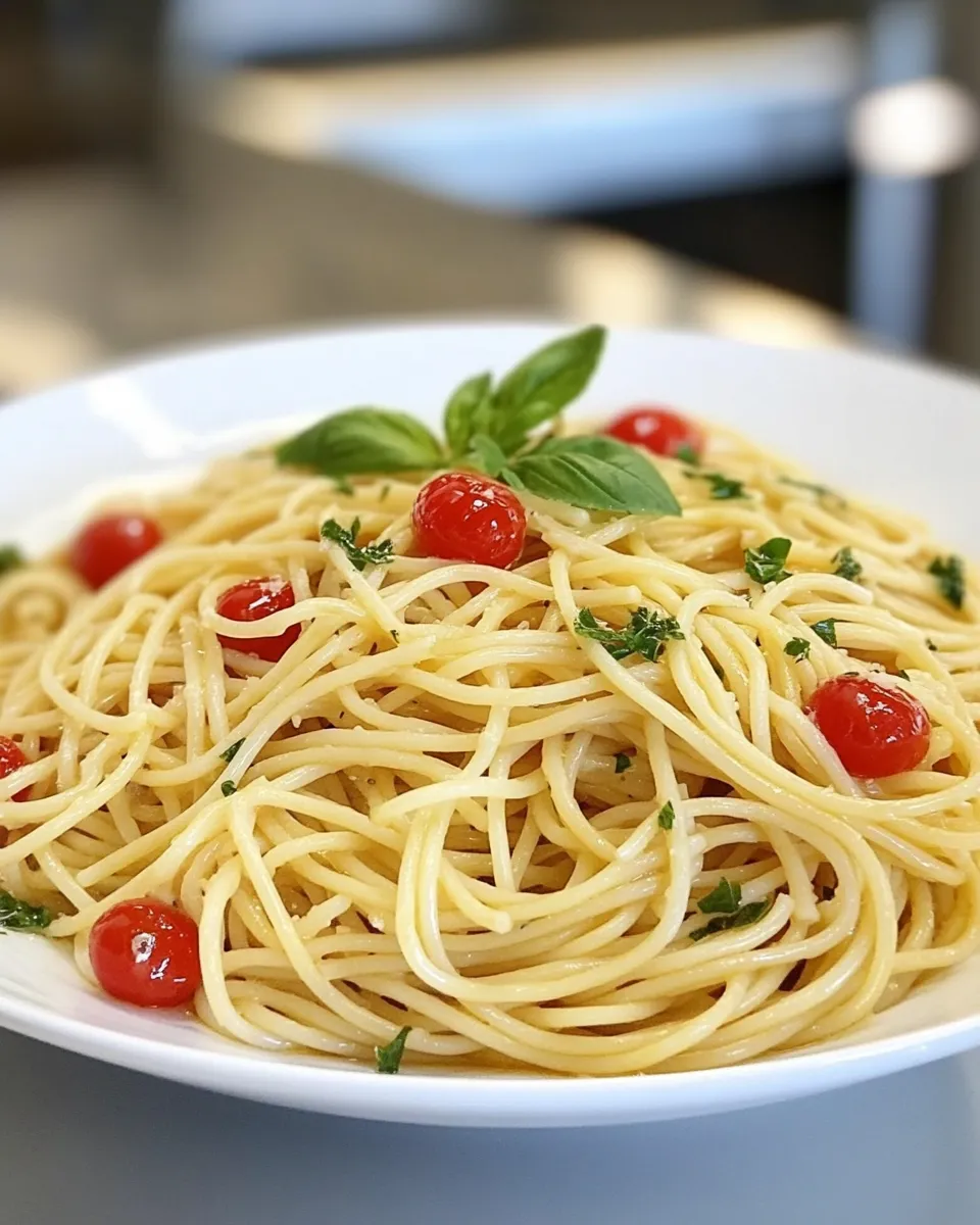 Quick Easy Spaghetti dish photo