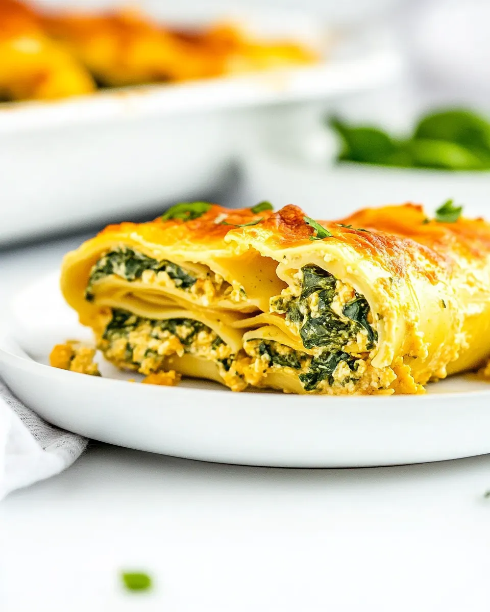 Delicious Easy Spinach Manicotti Recipe (No Boil Noodles) dish photo