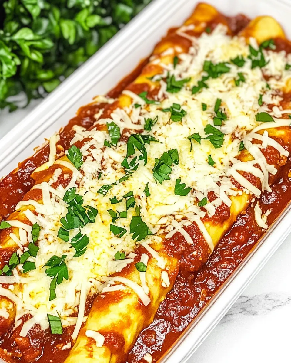Classic Egg Roll Manicotti image