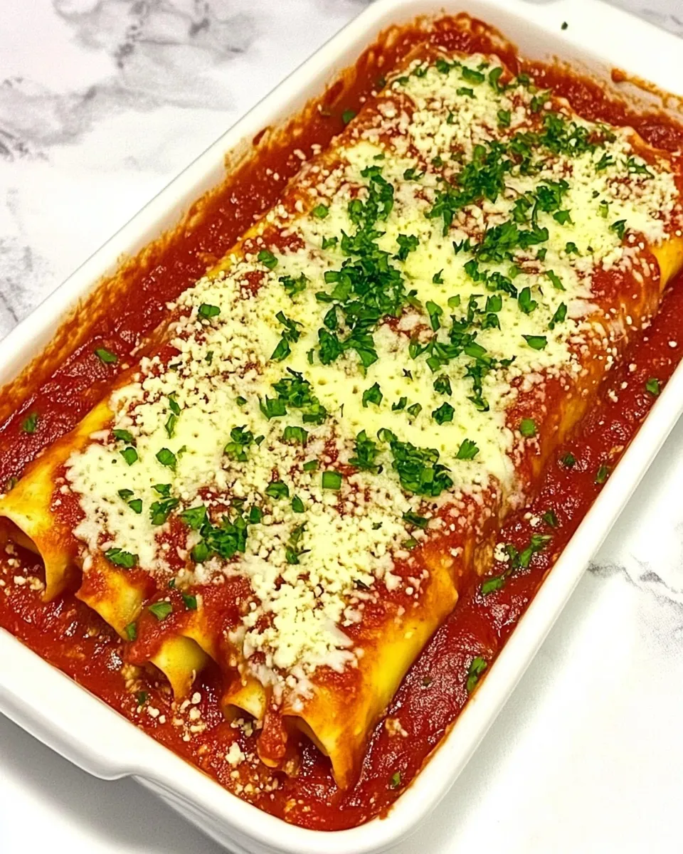 Delicious Egg Roll Manicotti dish photo
