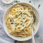 Homemade Fettuccine Alfredo photo