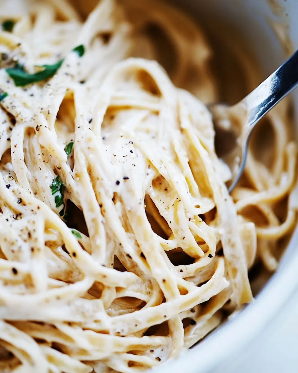 Homemade Fettuccine Alfredo Recipe photo