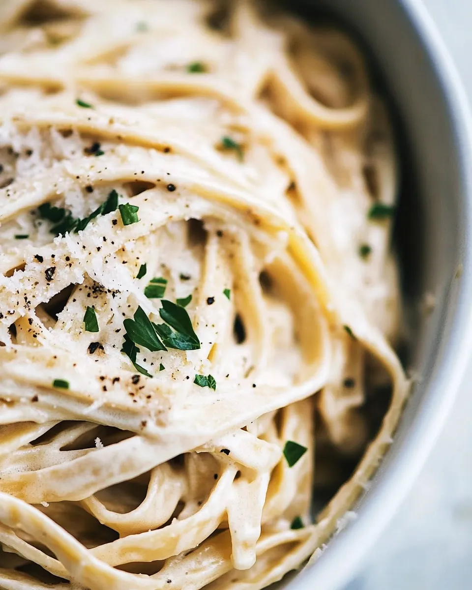 Classic Fettuccine Alfredo Recipe image