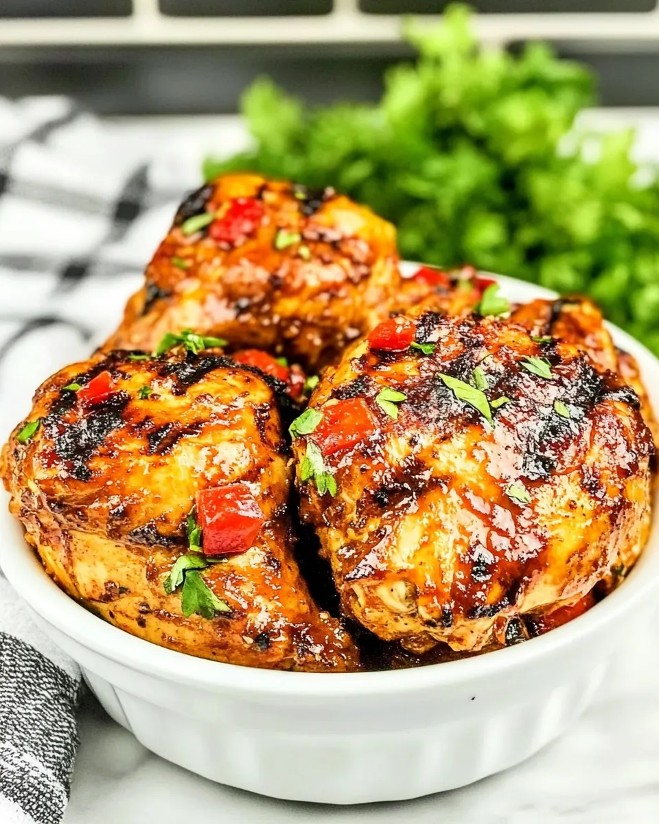 Classic Firecracker Grilled Chicken dish photo