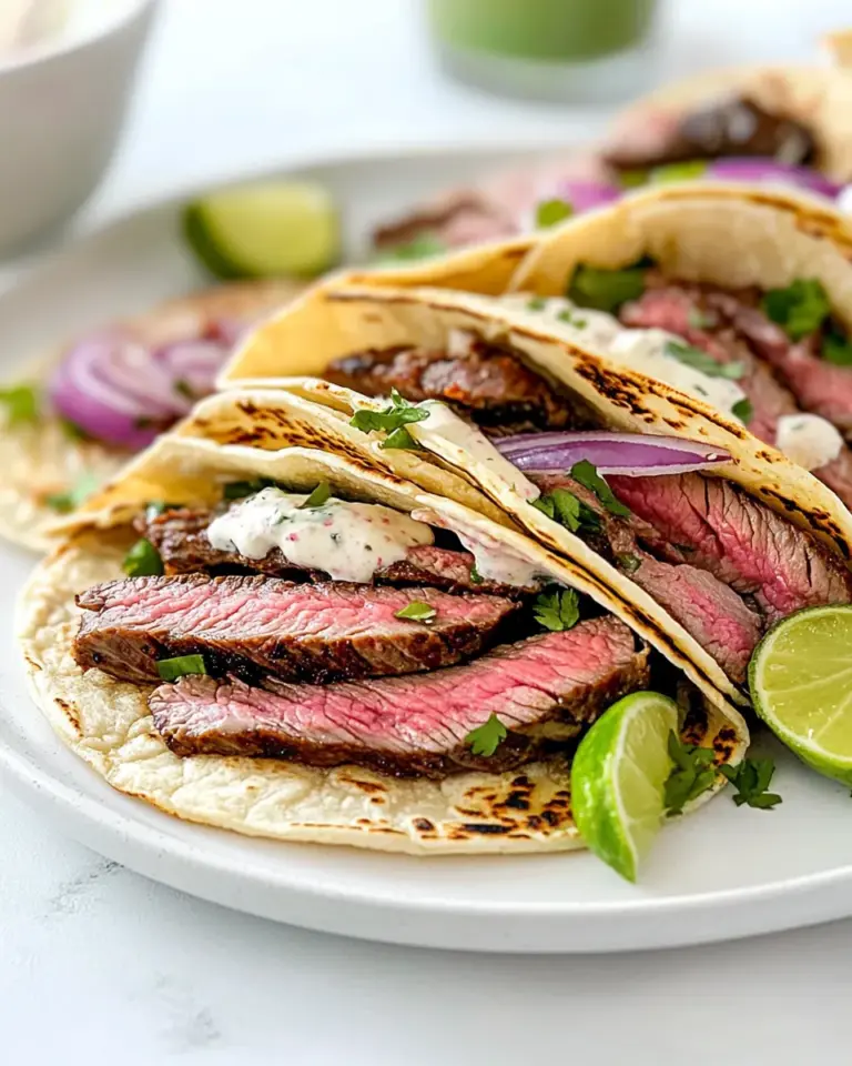 Homemade Flank Steak Tacos photo