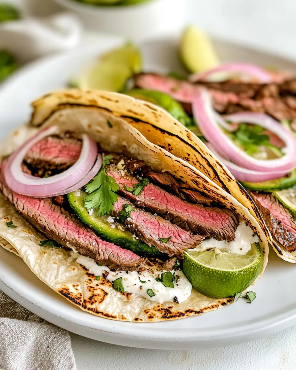 Classic Flank Steak Tacos image