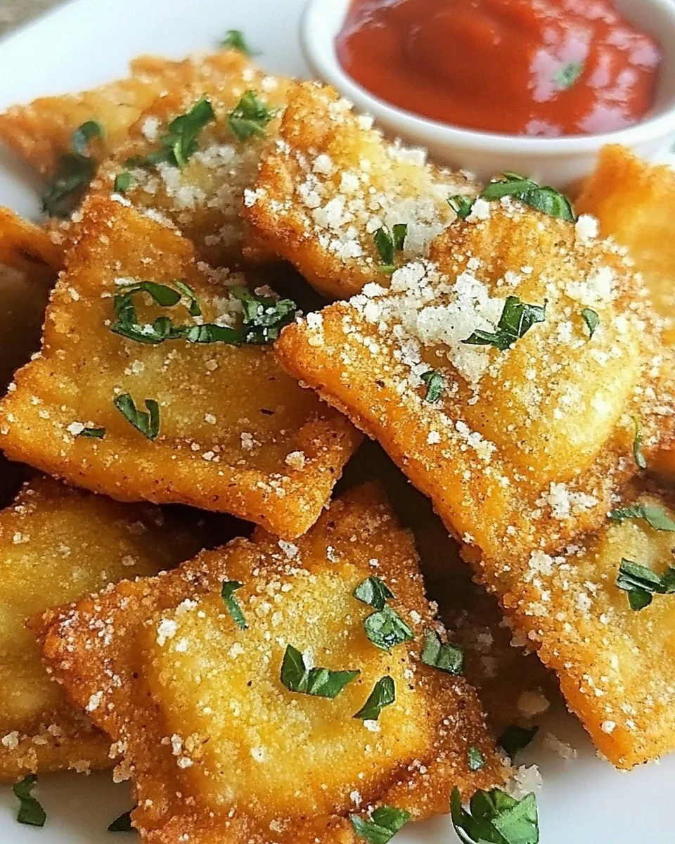 Delicious Fried Ravioli Recipe shot