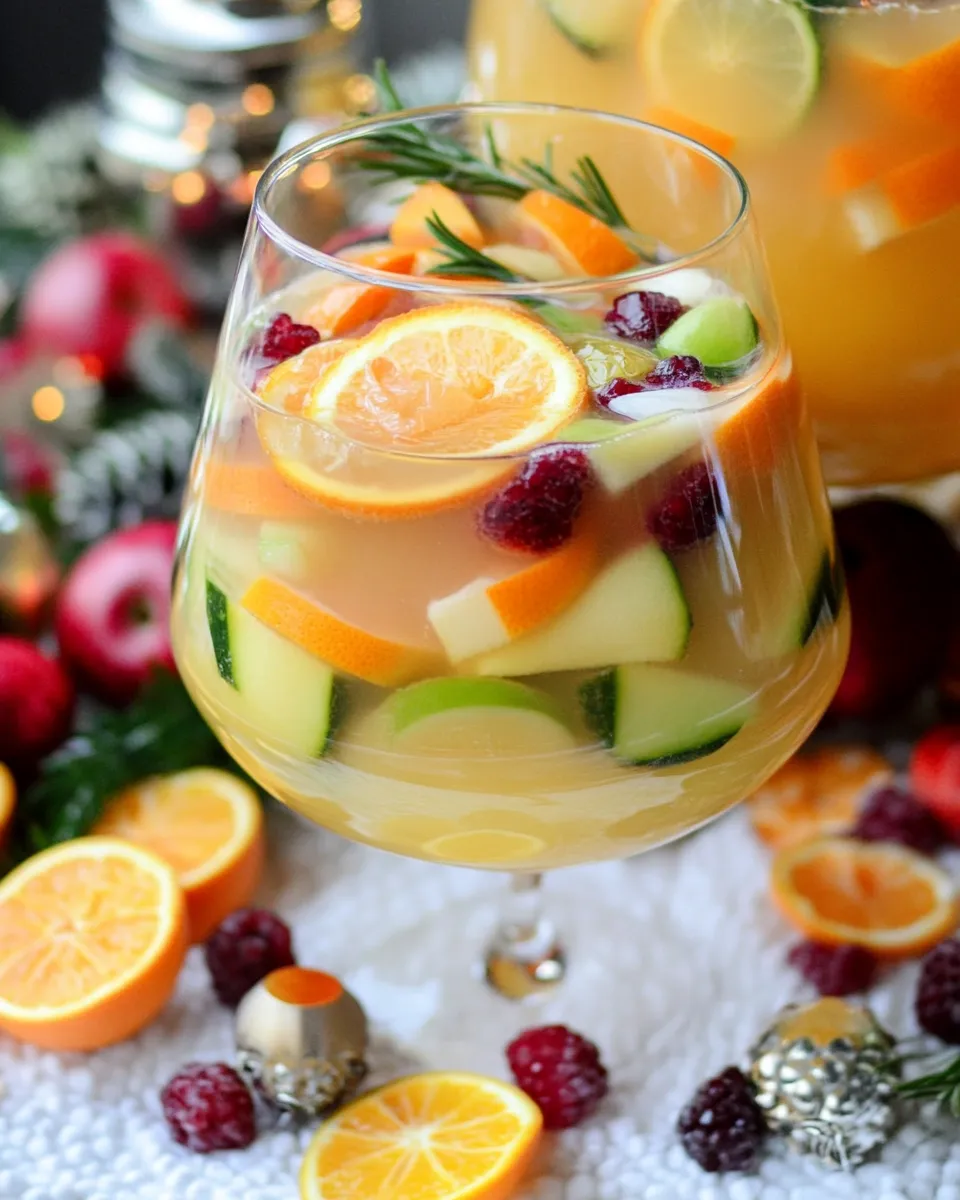 Easy Fruity Non Alcoholic Sangria and Orange Salmon Bites Party plate image