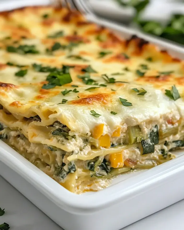Homemade Garden Vegetable Lasagna photo