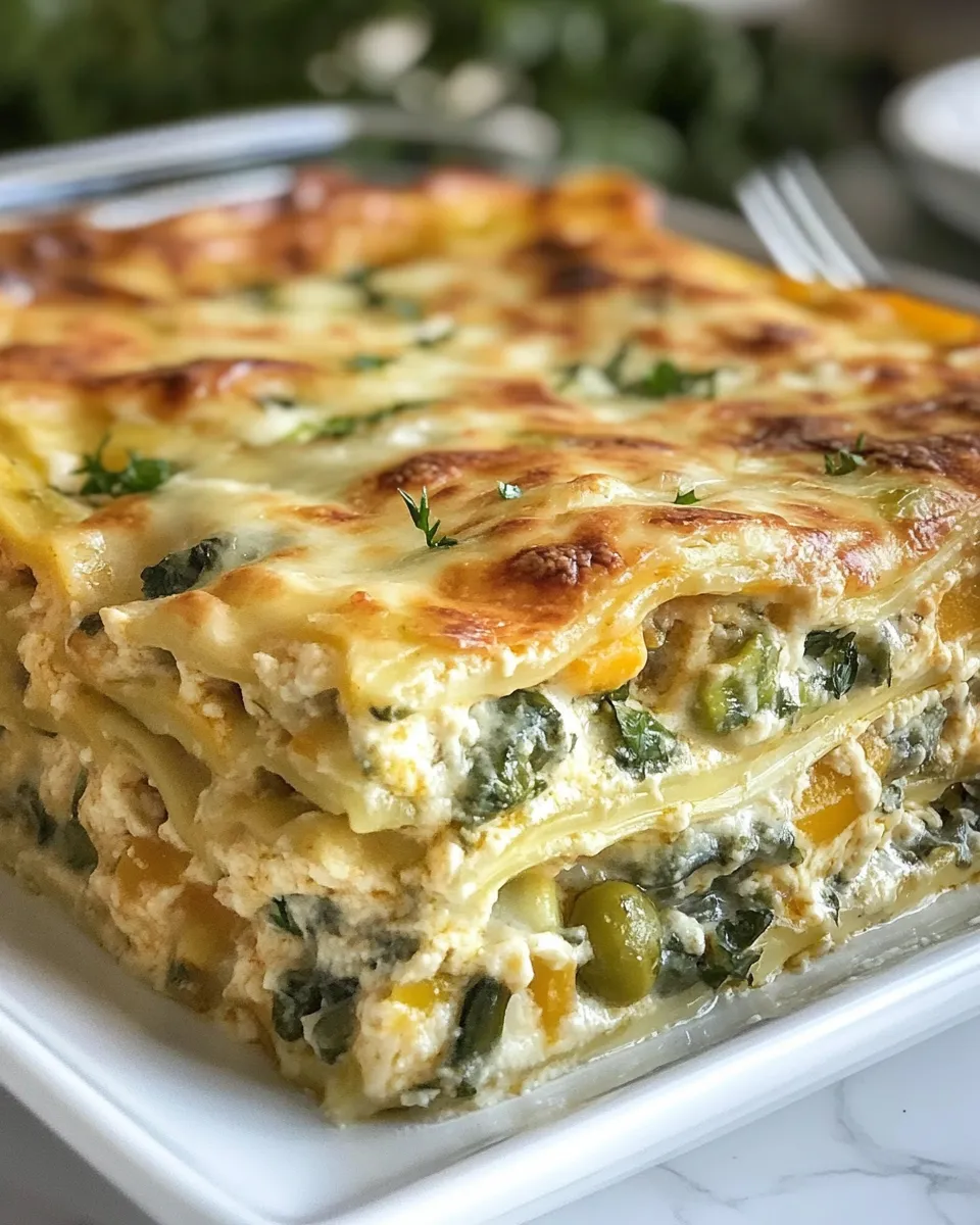 Classic Garden Vegetable Lasagna image