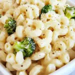 Homemade Garlic Parmesan Cavatappi and Broccoli photo