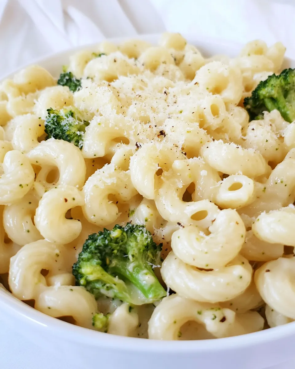 Classic Garlic Parmesan Cavatappi and Broccoli image