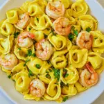 Homemade Garlic Shrimp Tortellini photo