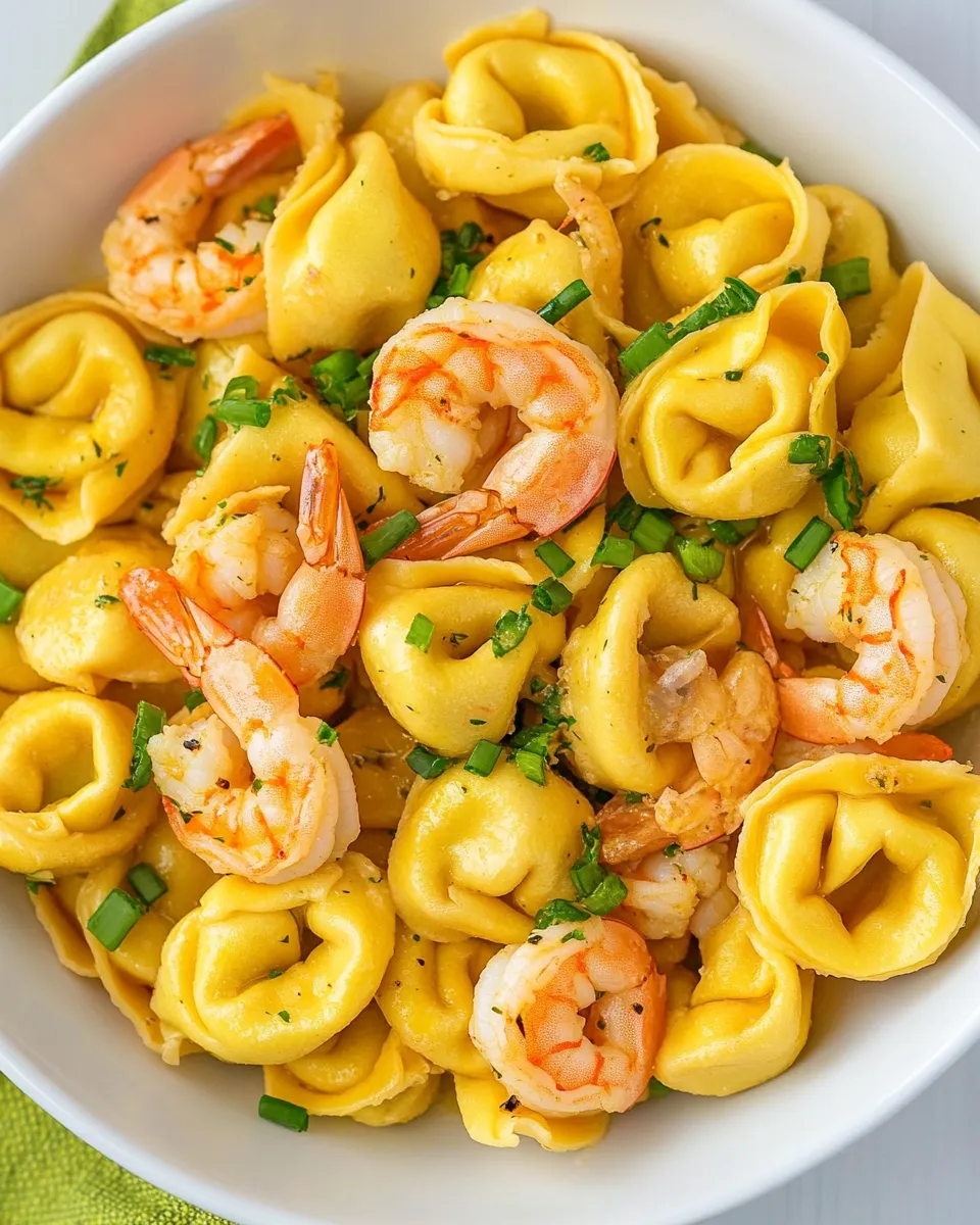 Classic Garlic Shrimp Tortellini image