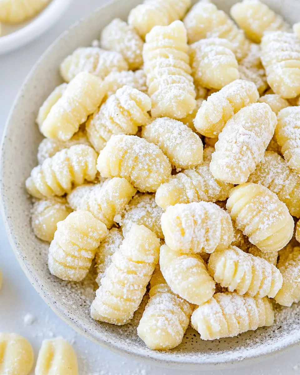 Delicious Gnocchi Recipe plate image