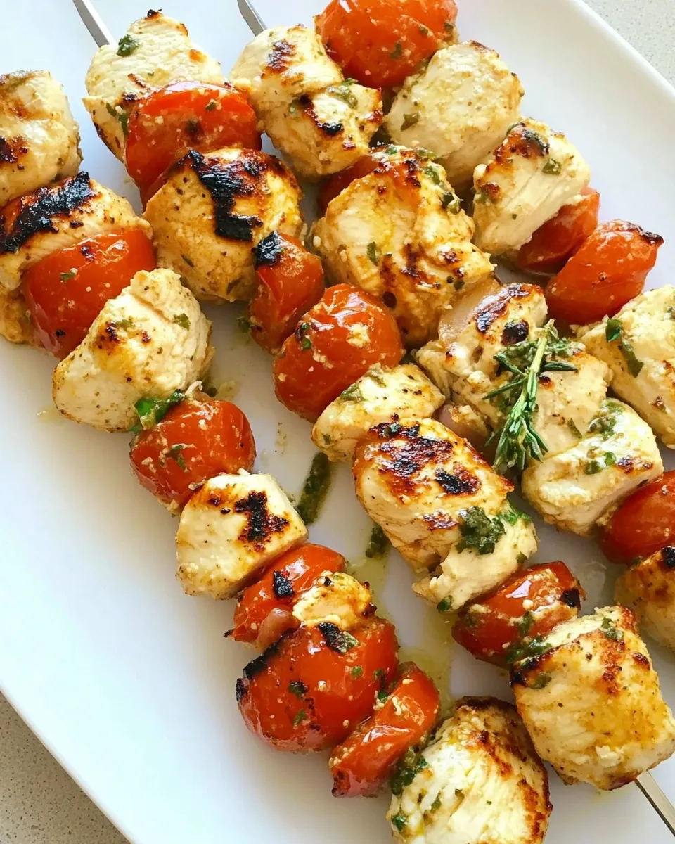 Homemade Greek Chicken Kebab photo
