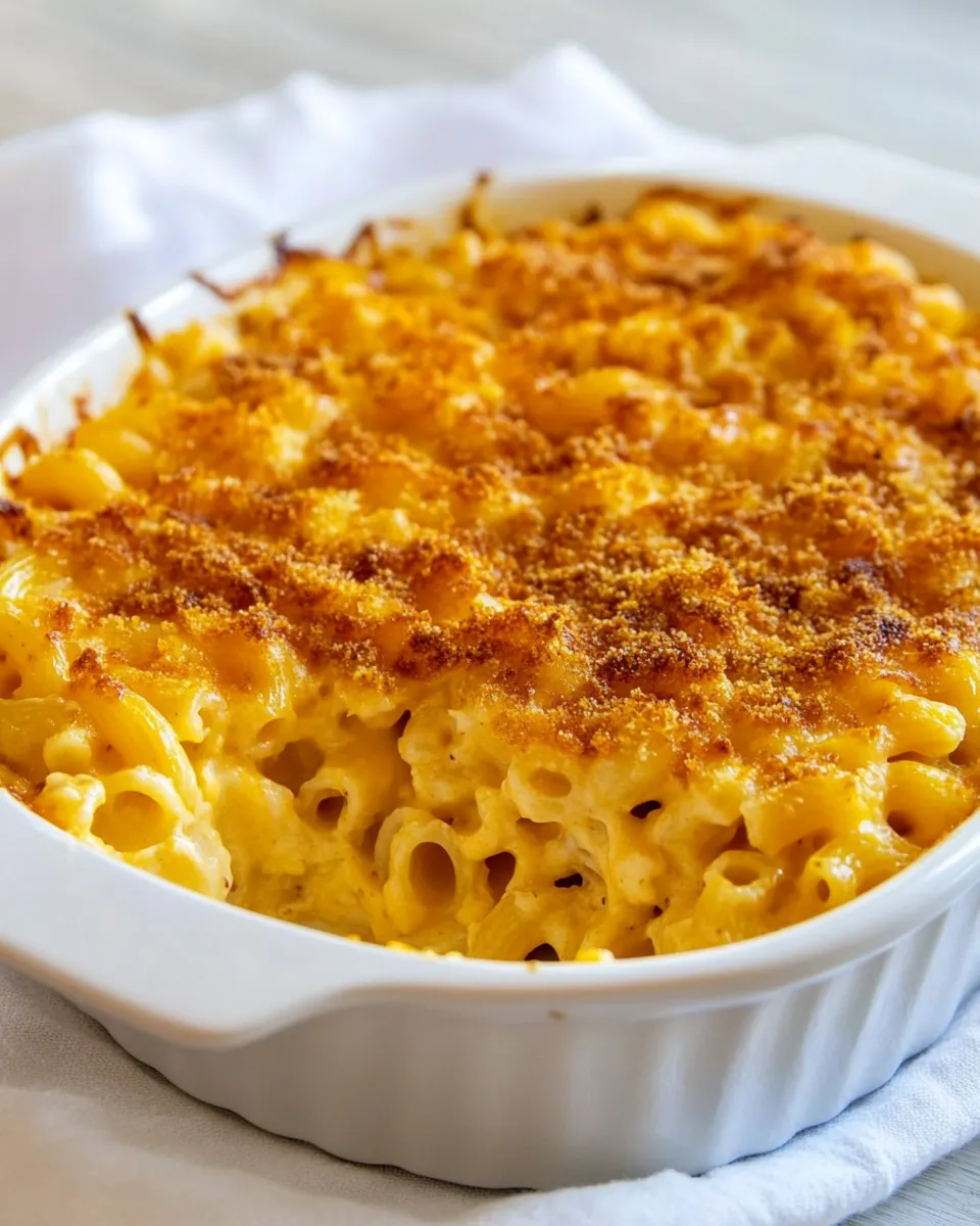 classic Greek Yogurt Macaroni and Cheese image