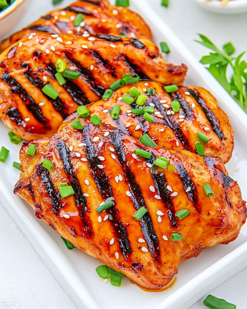 Classic Grilled Asian Chicken image