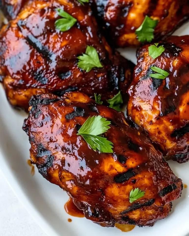 Homemade Grilled BBQ Chicken recipe photo