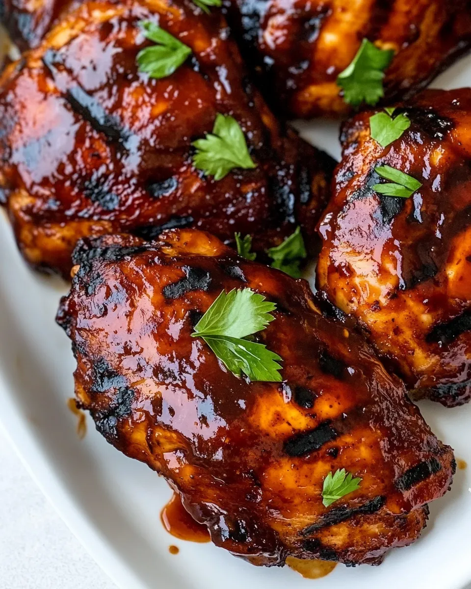 Homemade Grilled BBQ Chicken recipe photo