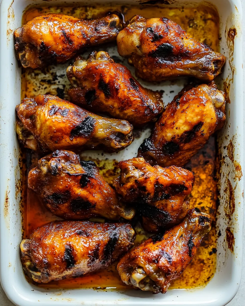 Homemade Grilled Chicken Wings photo