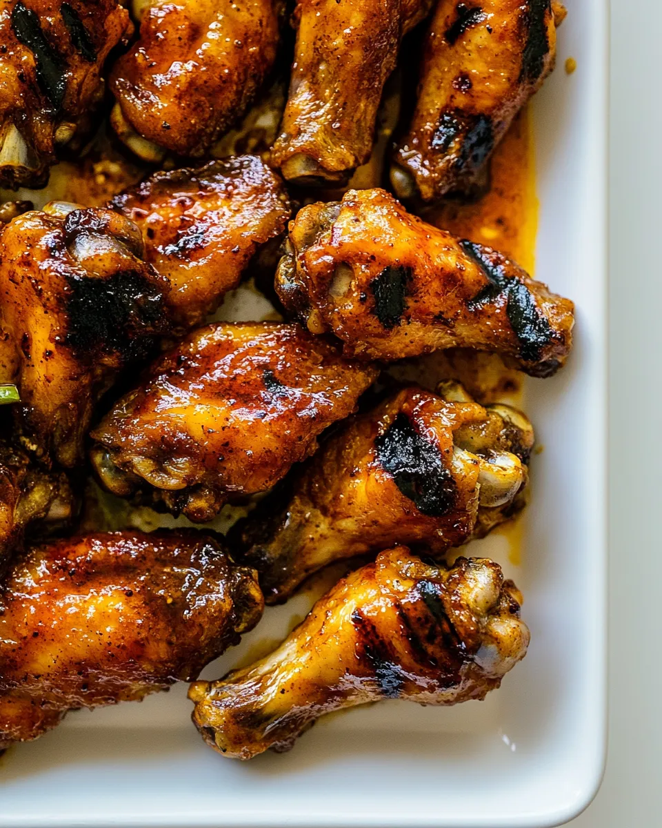 Easy Grilled Chicken Wings recipe photo
