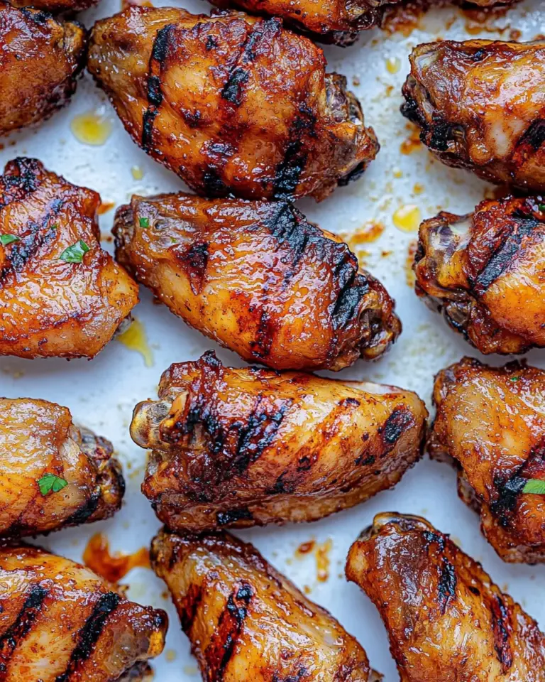 Homemade Grilled Chicken Wings Recipe photo