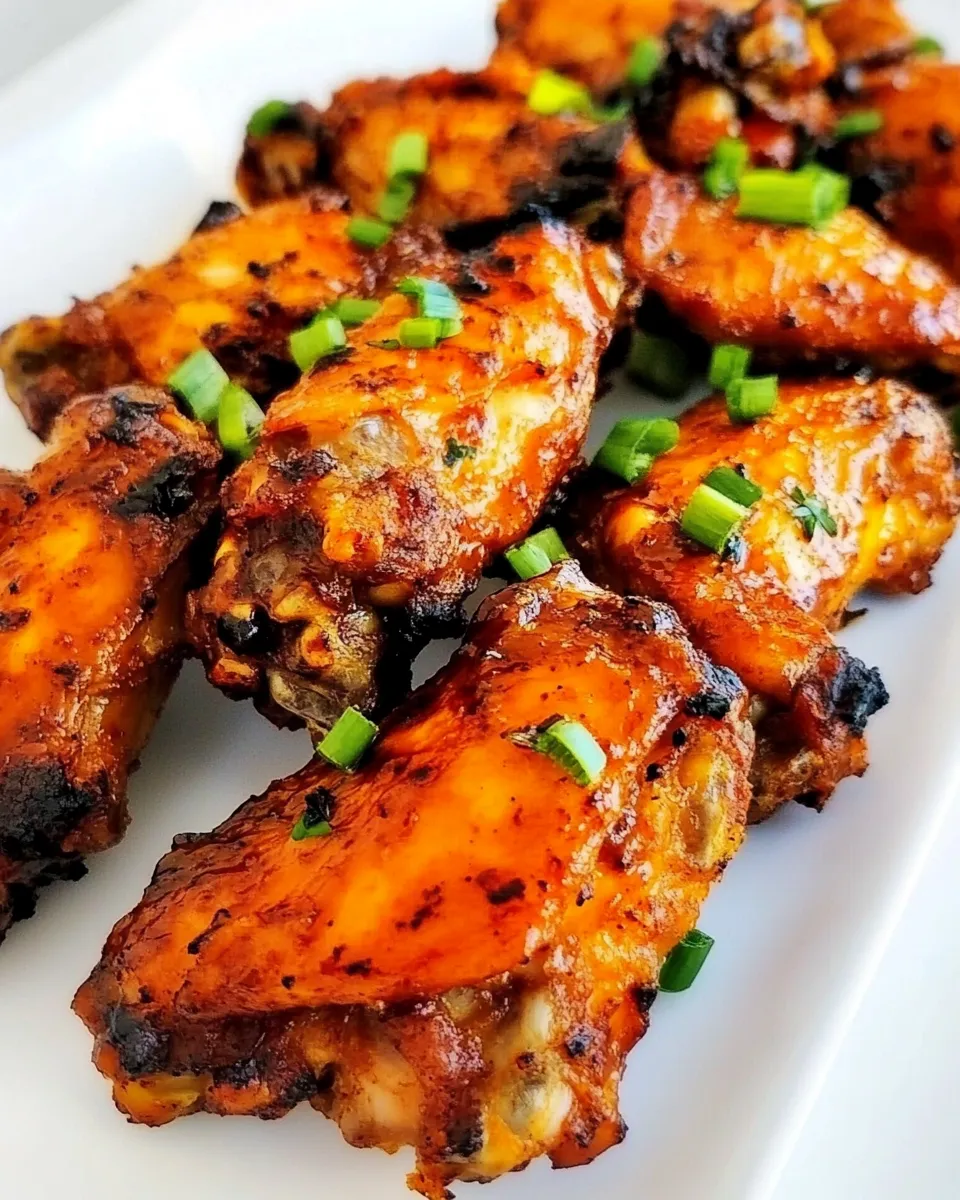 Classic Grilled Chicken Wings (SO Crispy!) dish photo