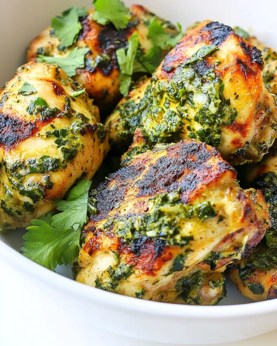 Classic Grilled Chimichurri Chicken image