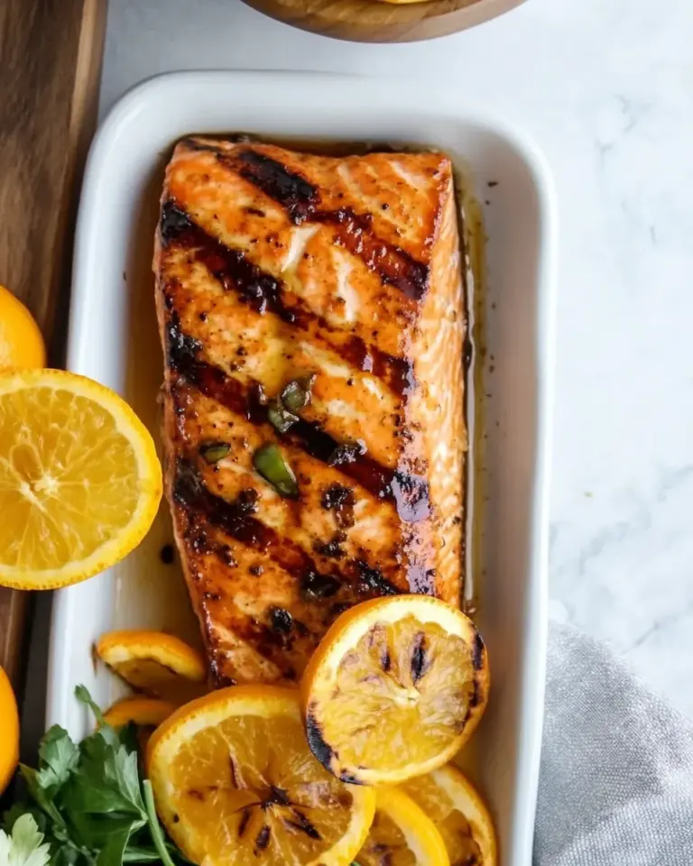 Delicious Grilled Chipotle-Orange Salmon recipe photo