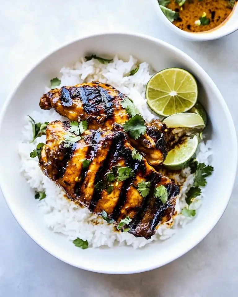 Homemade Grilled Curry Chicken photo