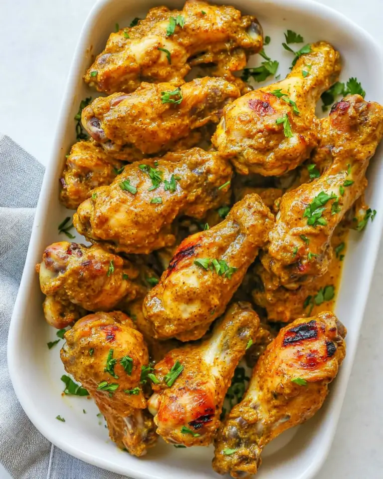 Homemade Grilled Curry Chicken Wings photo