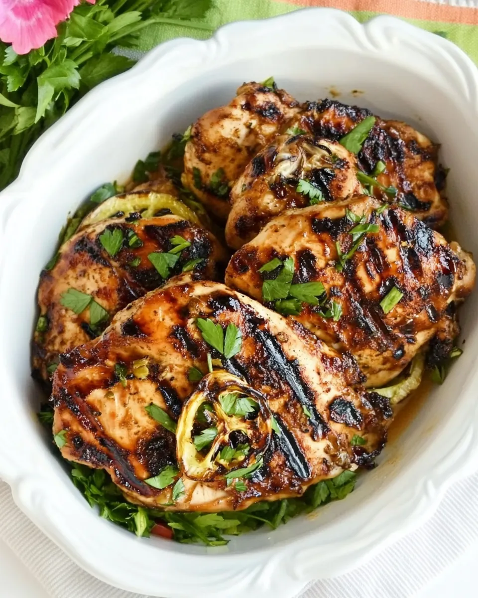 Classic Grilled Fusion Chicken dish photo