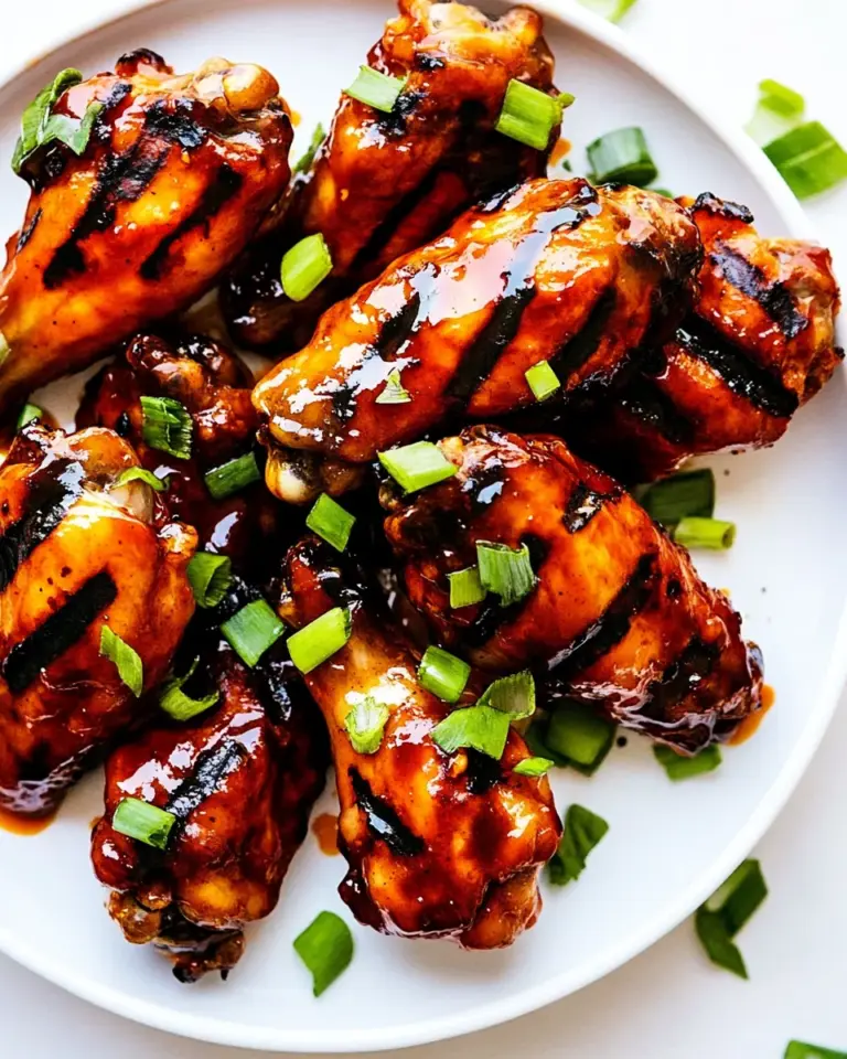 Delicious Grilled Honey Buffalo Chicken Wings recipe photo