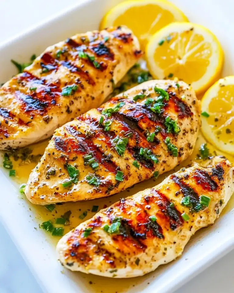 Delicious Grilled Lemon Chicken recipe photo
