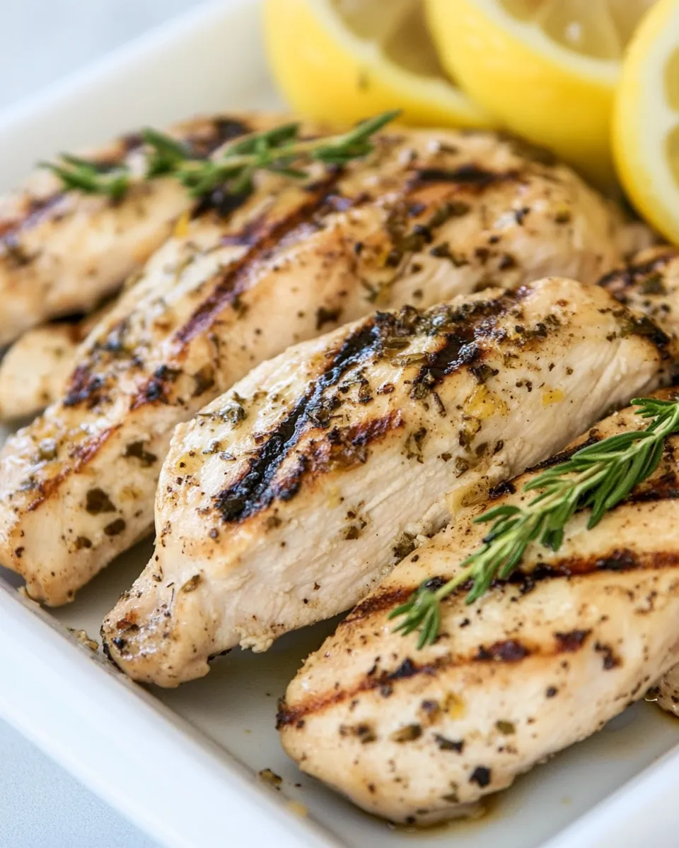 Classic Grilled Lemon Herb Chicken dish photo