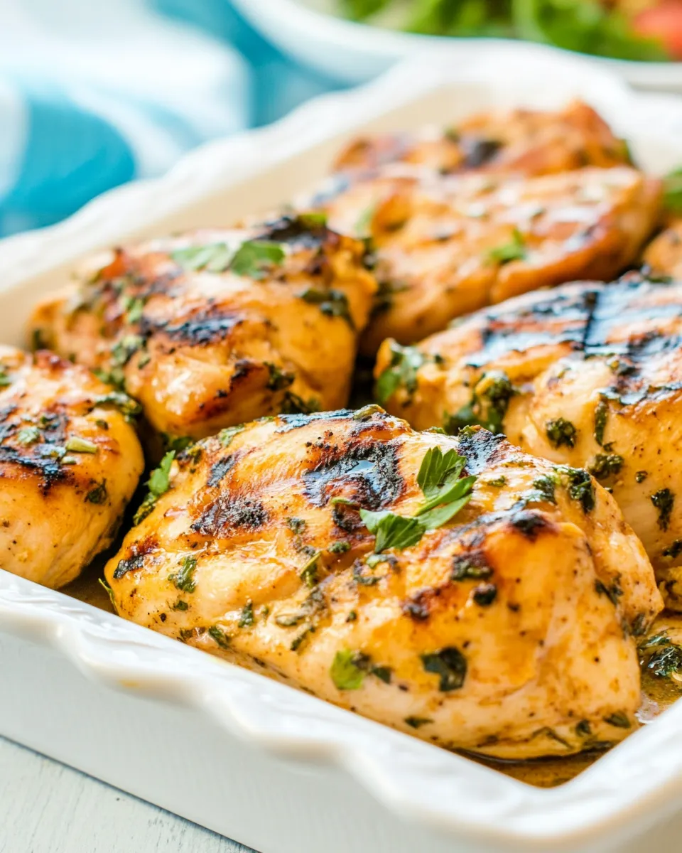 Homemade Grilled Moroccan Chicken Recipe photo