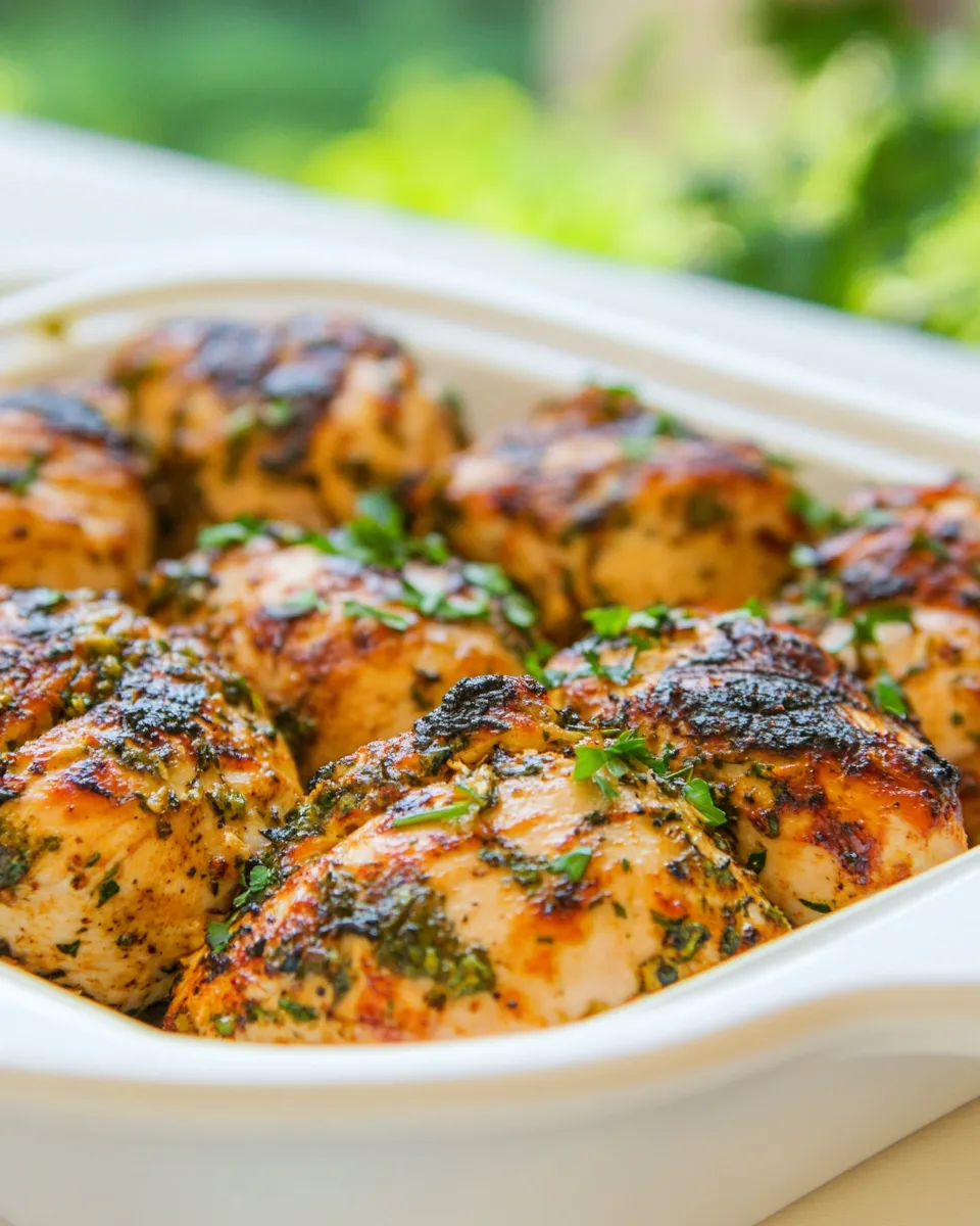 Classic Grilled Moroccan Chicken Recipe image