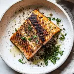 Homemade Grilled Salmon Fillet photo
