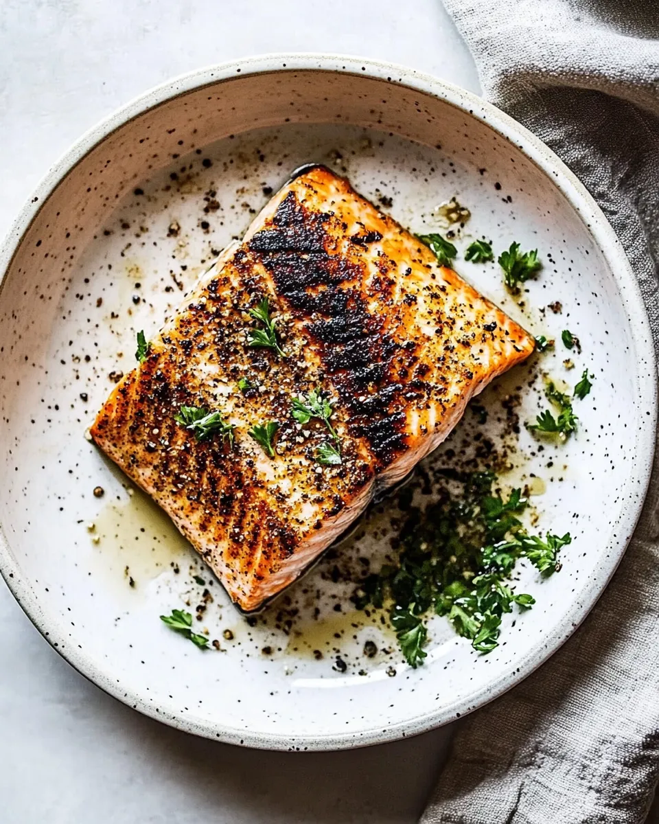 Homemade Grilled Salmon Fillet photo