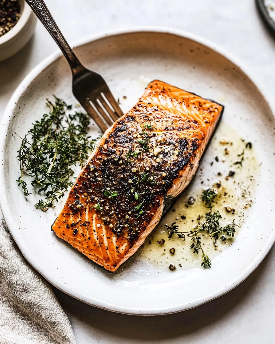 Easy Grilled Salmon Fillet recipe image